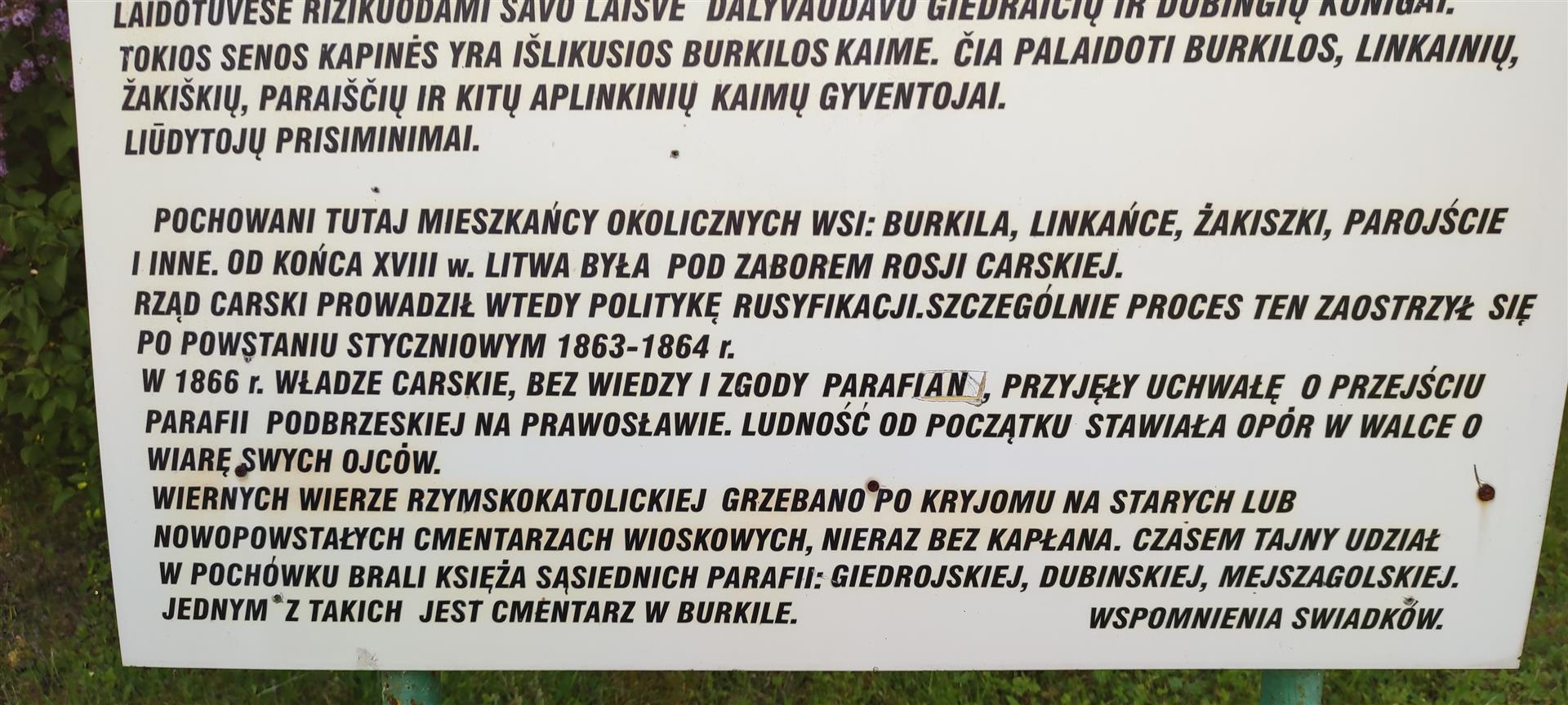 Fundacja Pochówek i Pamięć Burkiła