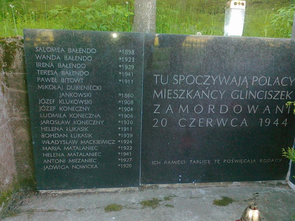 Fundacja Pochówek i Pamięć Glinciszki, Cmentarz Rozstrzelanych Polaków