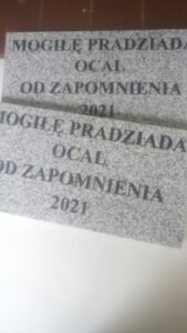 Fundacja Poch&oacute;wek i Pamięć TABLICZKI-DO-ODNOWIONYCH-GROBOW