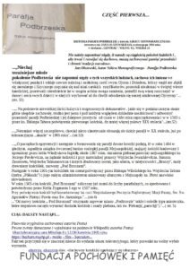 Fundacja Poch&oacute;wek i Pamięć HISTORIA DO HISTORII