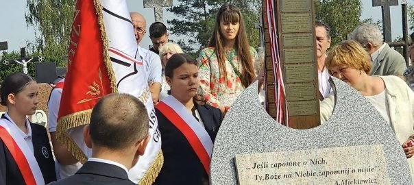 Fundacja Poch&oacute;wek i Pamięć 2024 rok – 6. Rocznica poświęcenia Krzyża Pamięci