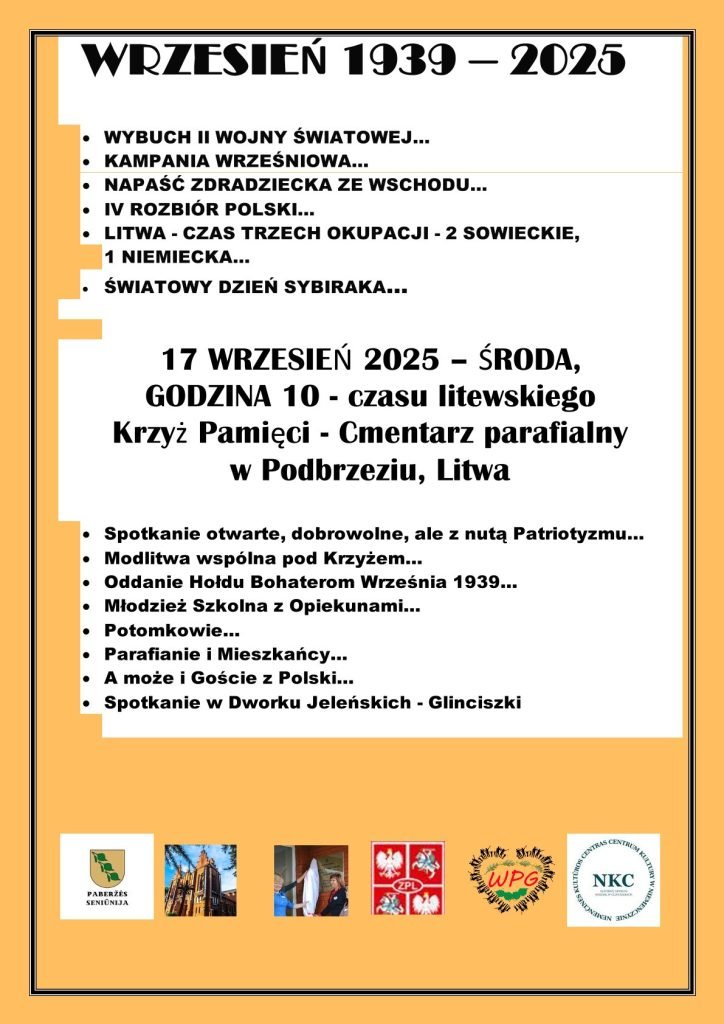 Fundacja Poch&oacute;wek i Pamięć 17 wrzesień … o czym pamiętają na Wileńszczyźnie