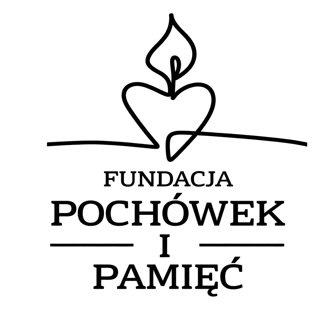 Logo Fundacji Pochówek i Pamięć